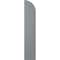 Ekena Millwork Americraft 3-Board (2 Batten) Wood Joined Board-n-Batten Shutters w/ Arch Top, ARW101BQ311X77CHH, PR ARW101BQ311X77CHH - alternate 2